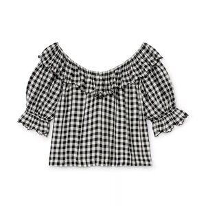 NWT Dôen Samara Top in Gingham